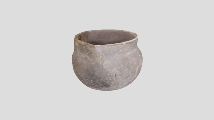 Angel Mounds Miniature Jar 3D Model