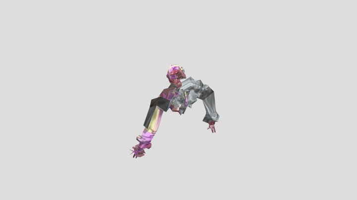 Gorilla tag horror GTH fanmade monster 3D Model