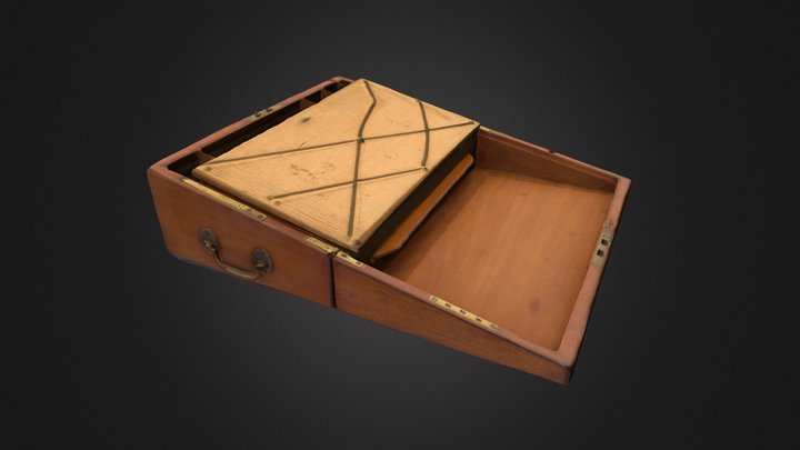 Jane Austen Desk (open view 2), Add 86841 – Modelo 3D gratuito STL