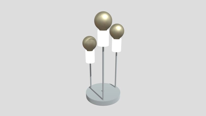 Vintage Ceiling Lamp – Modello 3D gratuito STL