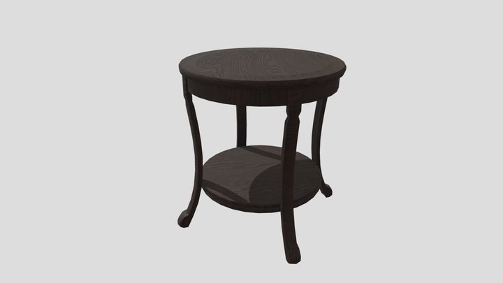 Dark wooden coffee table – Modelo 3D gratuito STL
