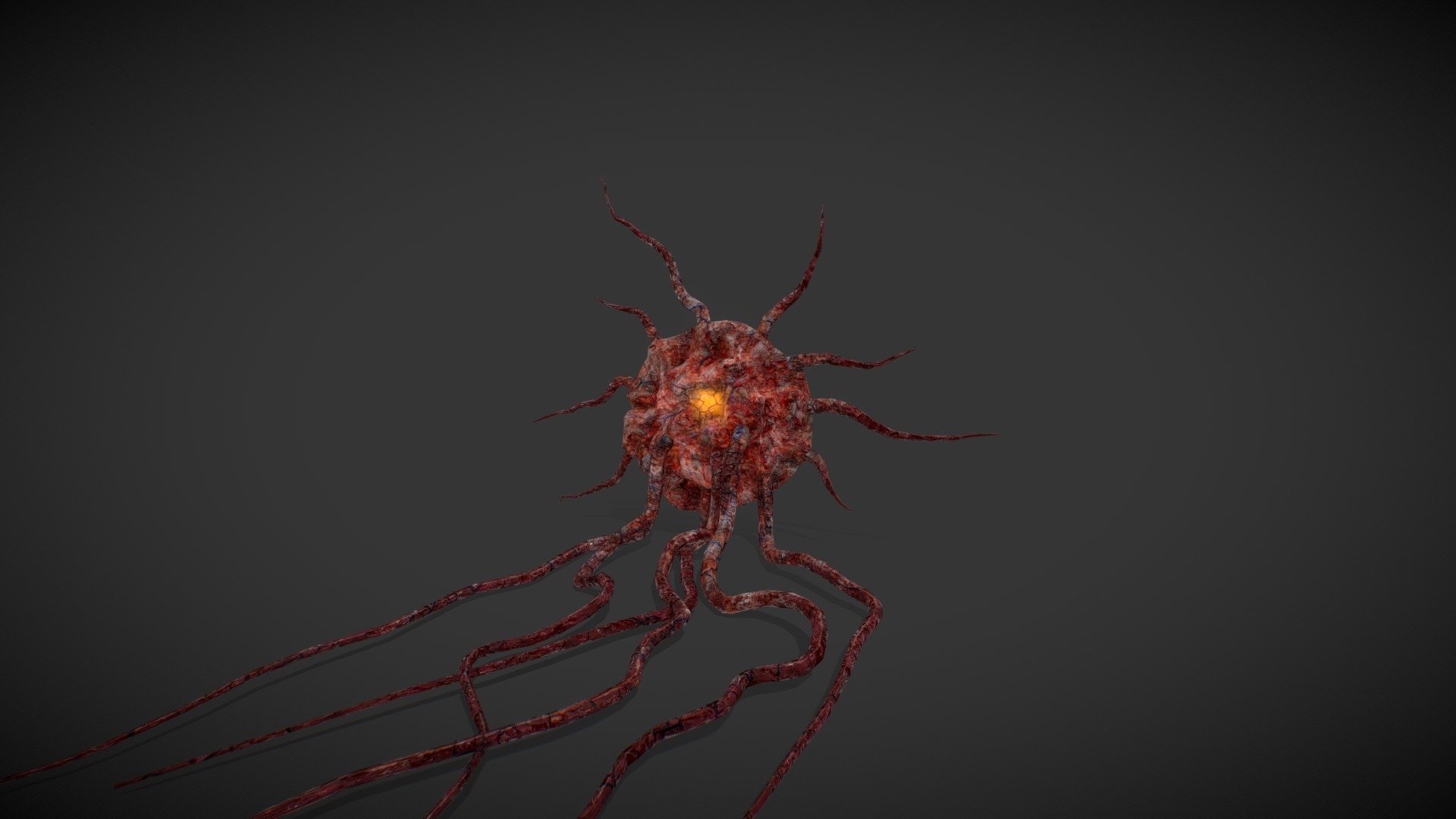 Mutated flesh tentacles - 3D model by Salex (@salex) [f63cd53]