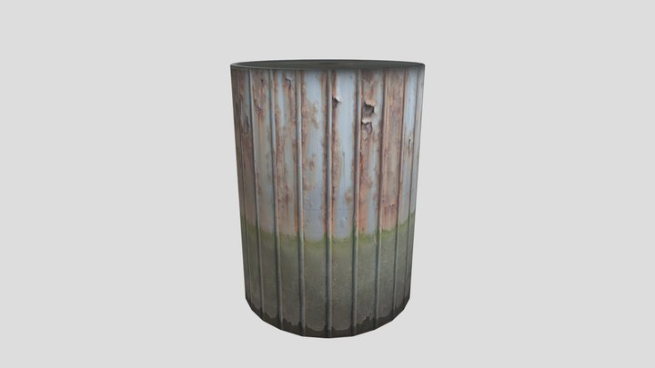 Barrel 3D Model