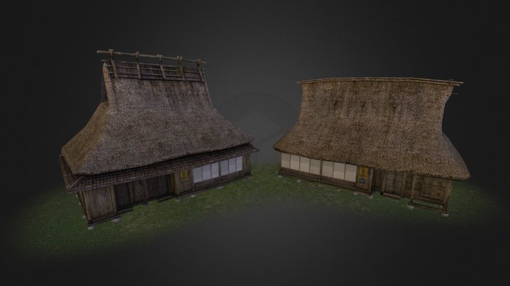 Japanese House 3D Model