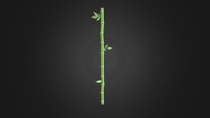 Bamboo - no texture 3D Model