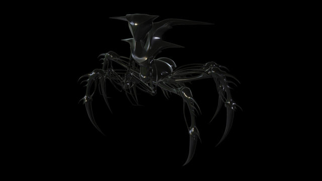 Shadow Alien 3D Model