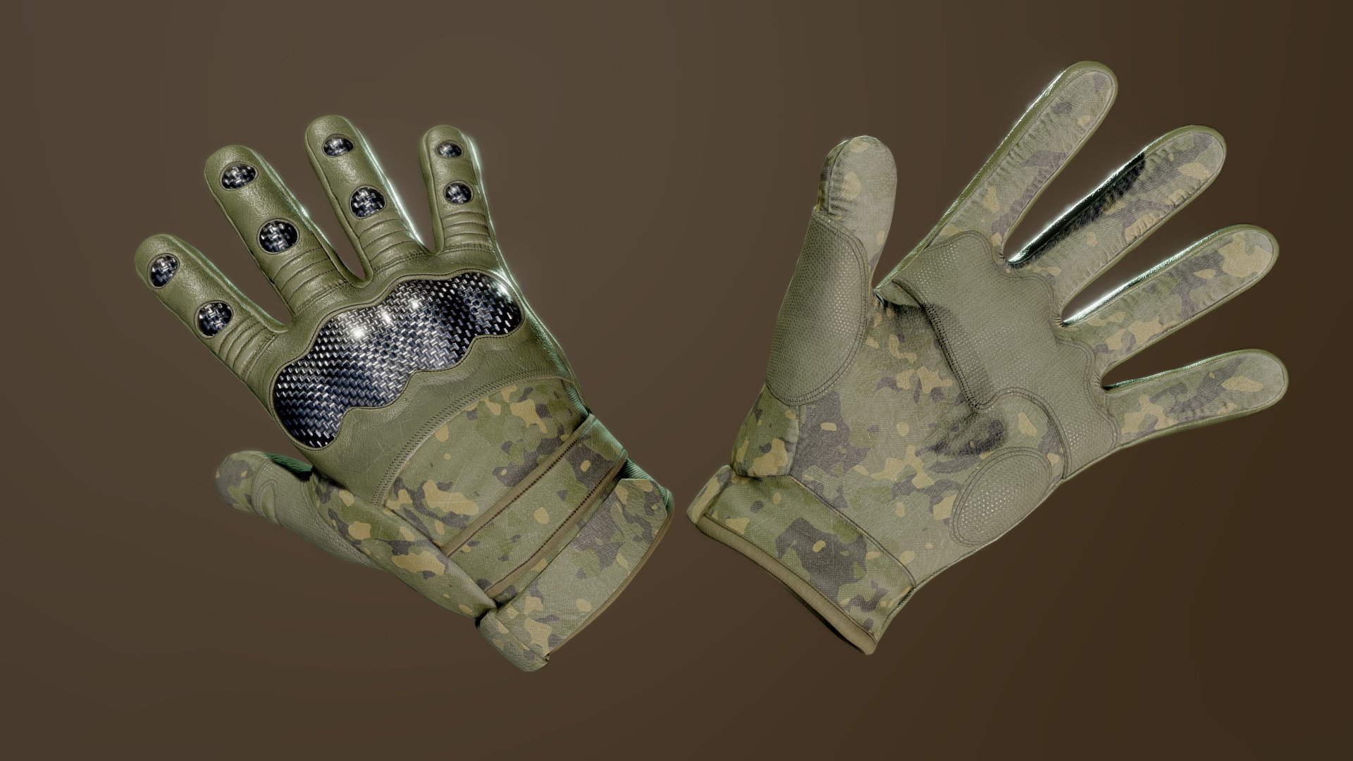 Tactical gloves (camo) - Buy Royalty Free 3D model by Aartee [f63f917 ...