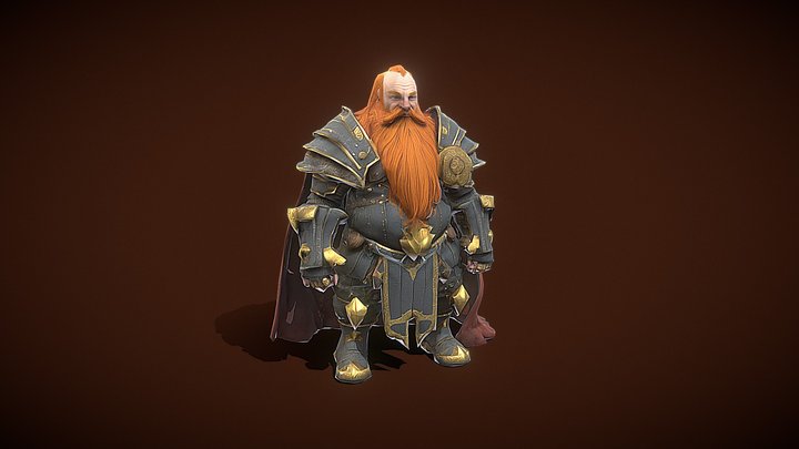 Dwarf Test - Prompt 3D Model
