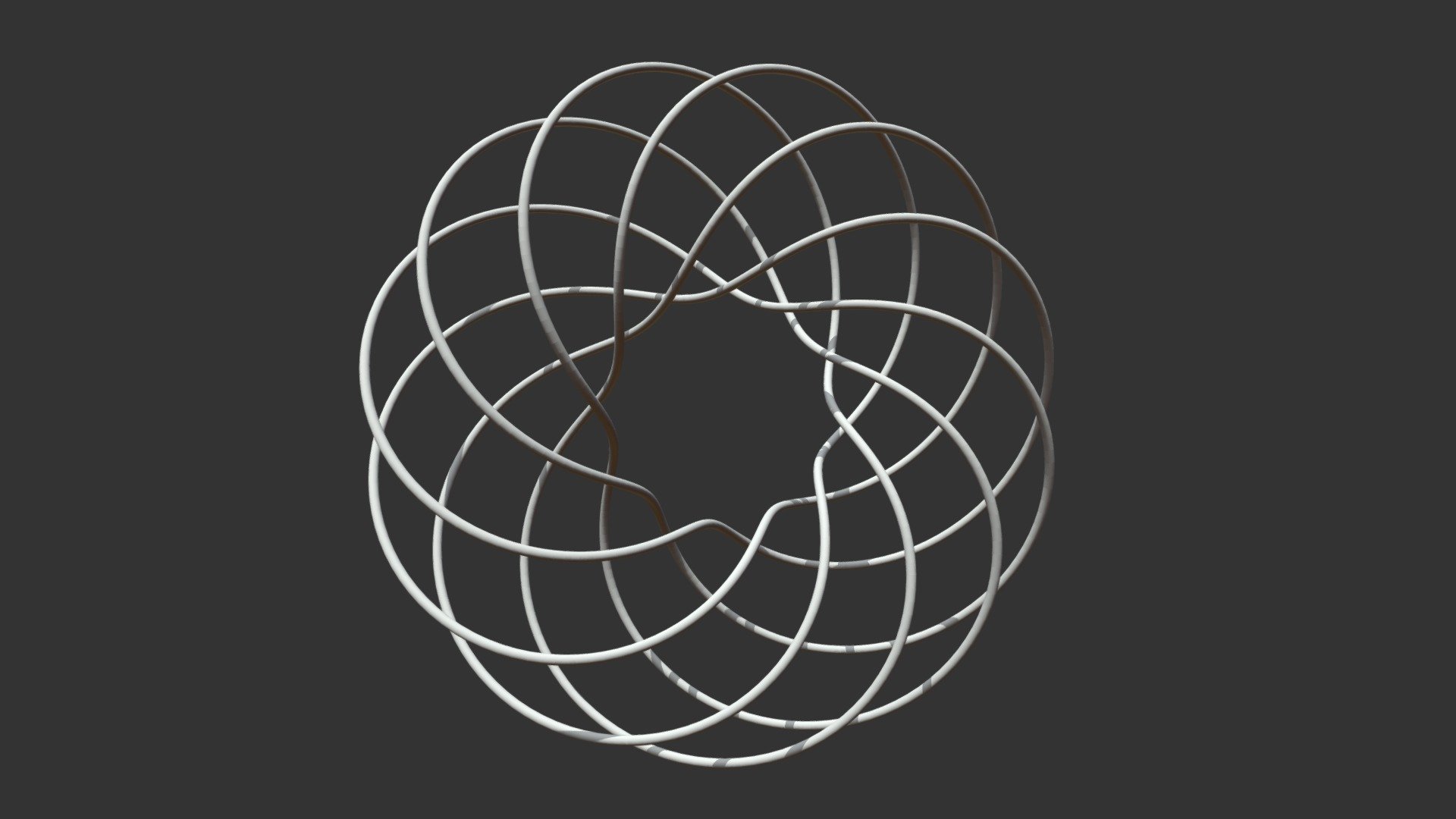 Torus knot 6,11 r=1