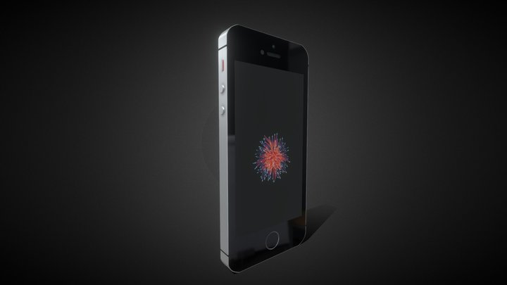 (FREE) Iphone Se 2016-5S 3D Model
