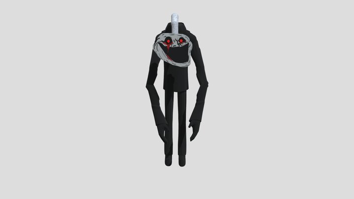 trollface 3D Model