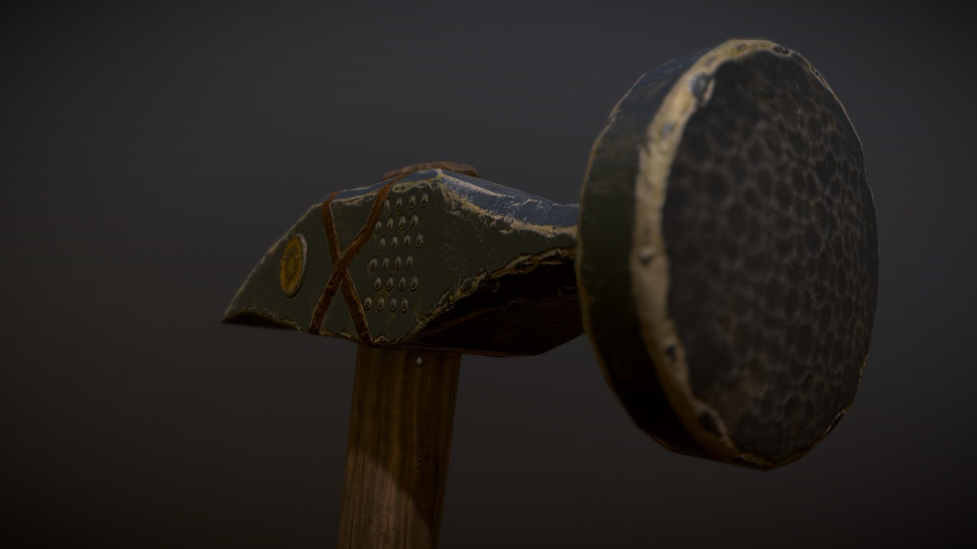 Smithing Hammer - 3D model by Tom Miliez (@TomMiliez) [f6435d6] - Sketchfab