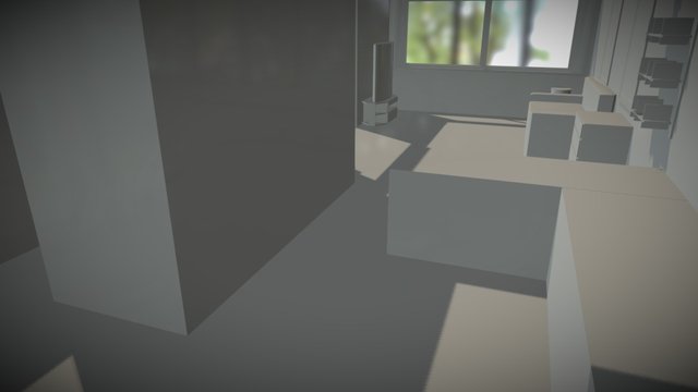 First floor of Montreal plateau cottage 3D Model