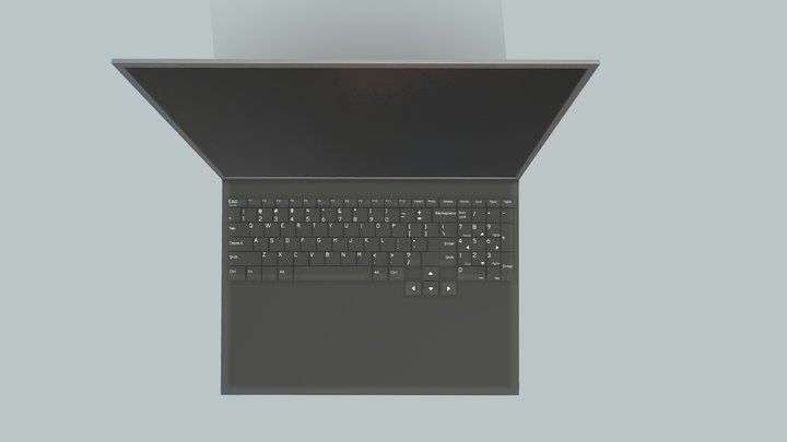 Lenovo Laptop 3D Model