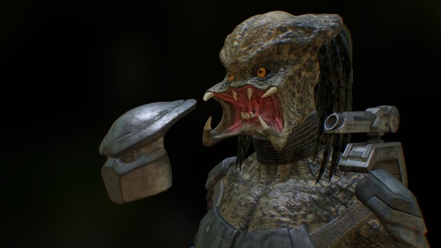 Predator Female 3D Model