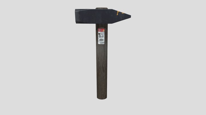 Hammer (Game Ready) 3D Model
