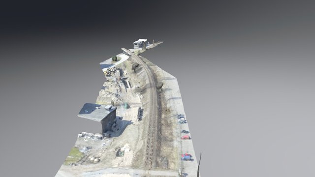 Rautatie Simplified 3d Mesh 3D Model