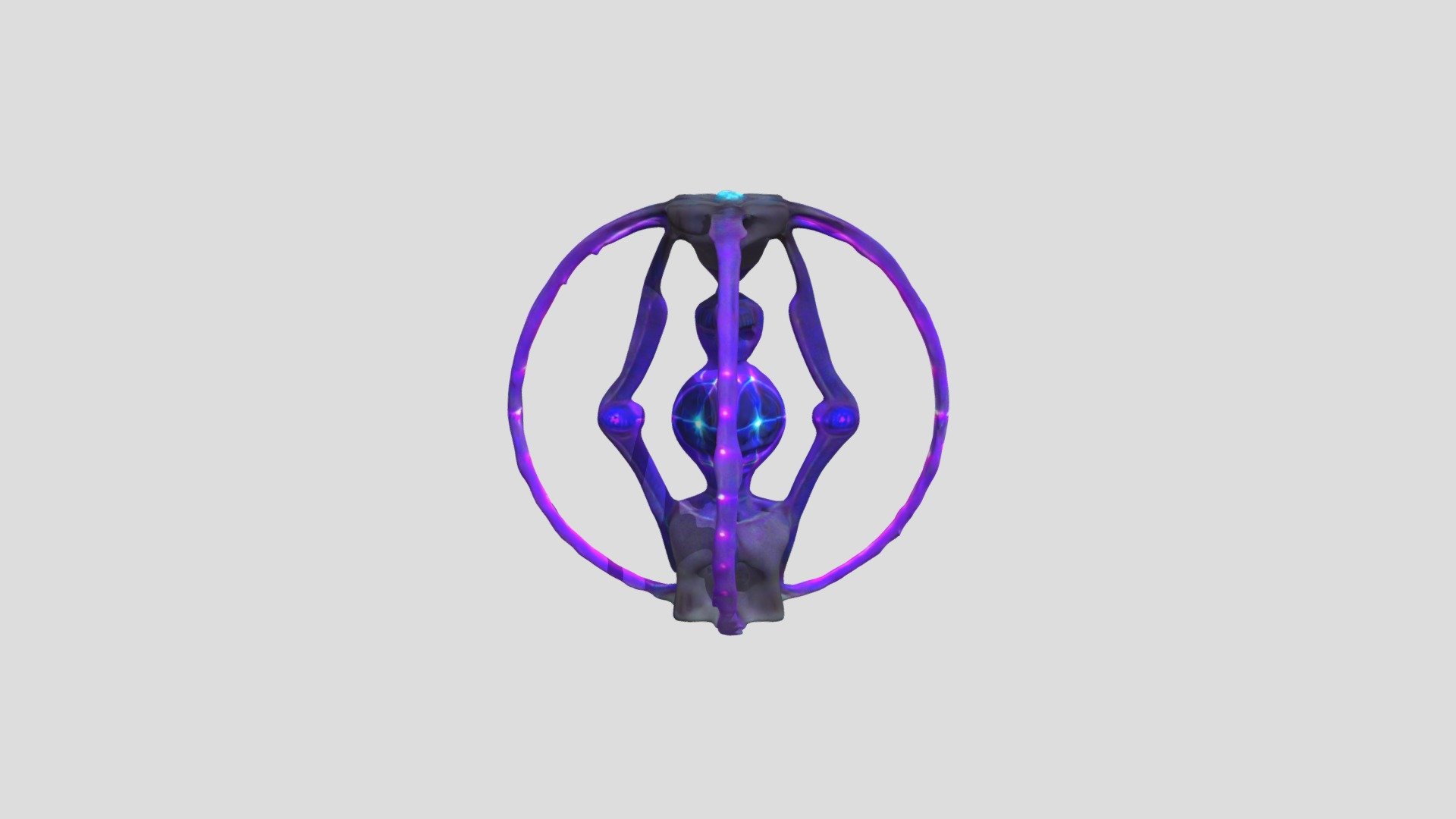 0bc462454789_ Futuristic_floating_light_arch_m - Download Free 3D model ...