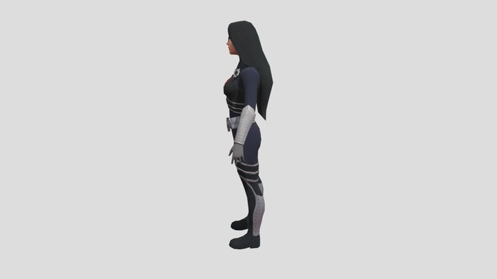 G.I. Joe Earth Wars Baroness.Obj 3D Model