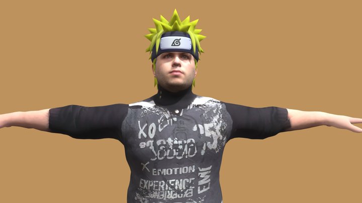 rida sidi ben ali naruto 3d – Gratis 3D-model STL