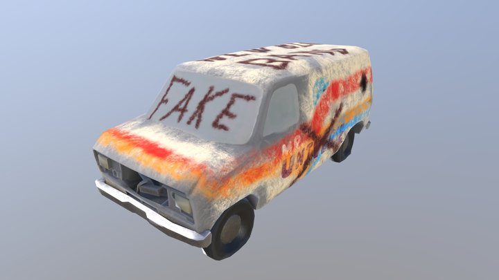 Van Attempt 1 3D Model