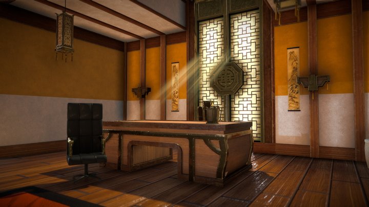 Asami's Office (Legend of Korra) 3D Model