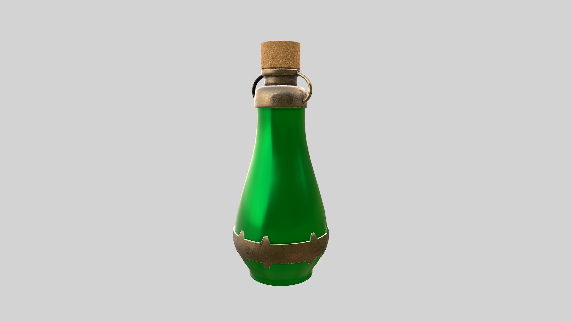 Potion Bottle - 3D model by Dr Sova (@drsova) [f648188] - Sketchfab