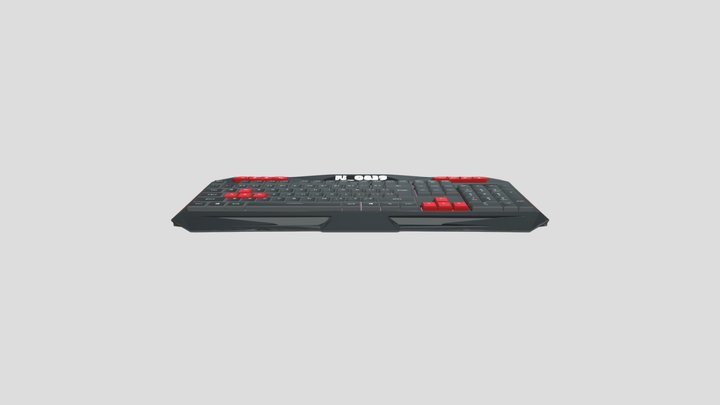 Gaming Keyboard 3D Model