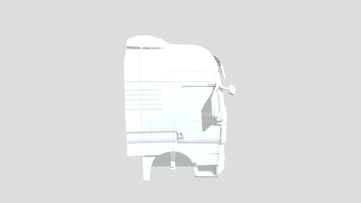 Volkswagen Meteor Cabine Low Poly