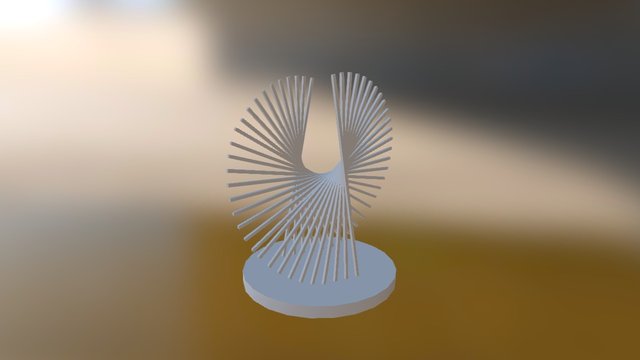 Escultura_Sin Título_Andreu Alfaro 3D Model