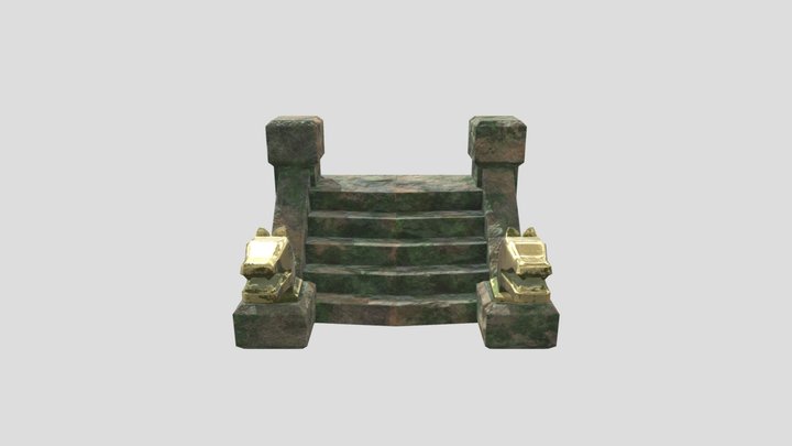 Escalera TP2 - Laguens 3D Model