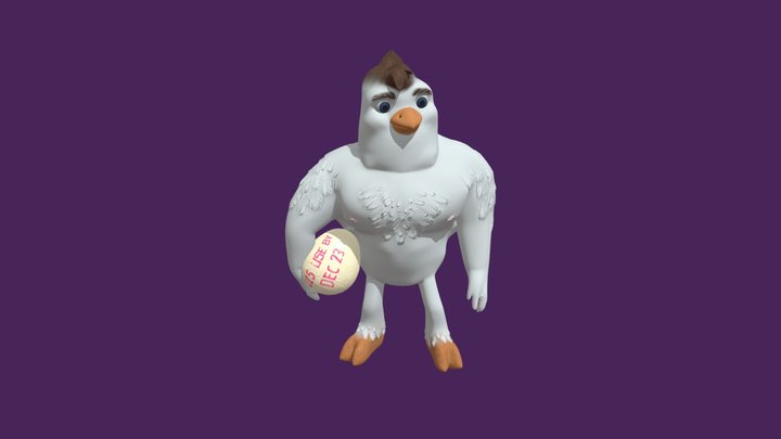BUFFCHICK by Andrea Villaester 3D Model