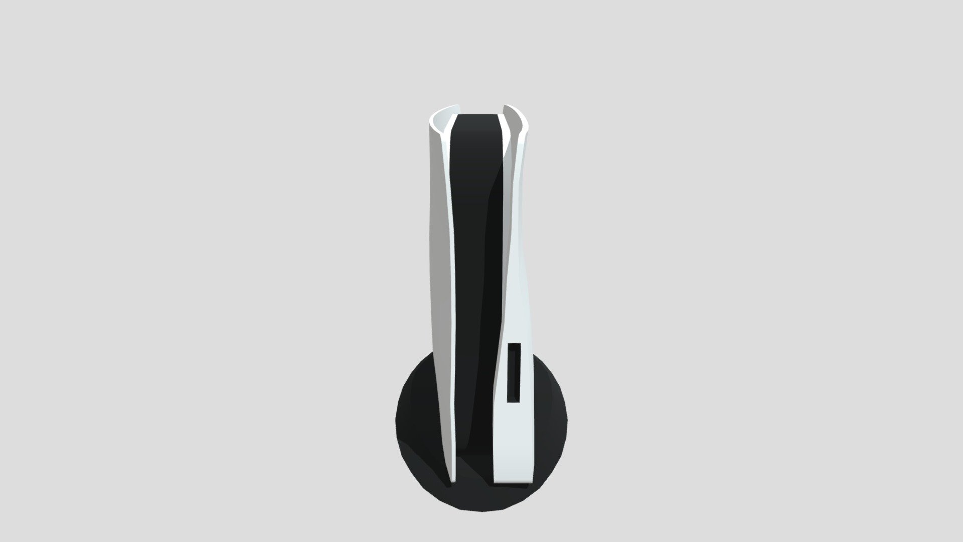 PlayStation 5 low poly model
