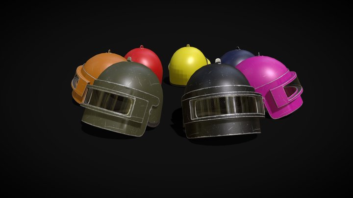 Helmet 3D Model