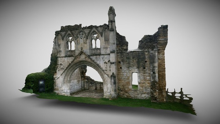 Kirkham Priory Gatehouse, North Yorkshire 3D Model