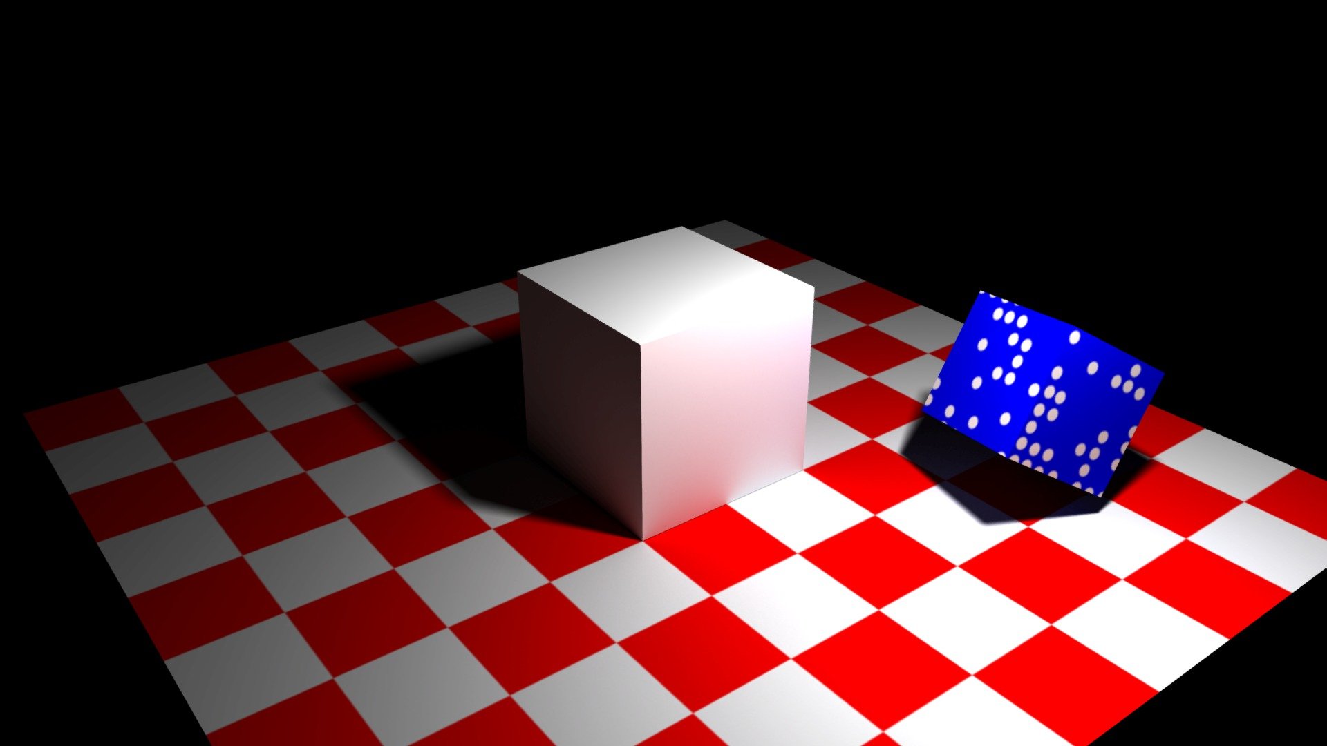 LuxCoreRender very first bake test