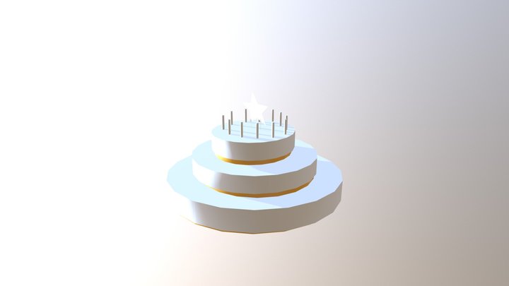 cake by bri 3D Model
