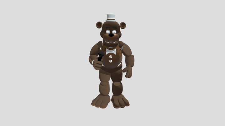 Movie_ Fredbear 3D Model