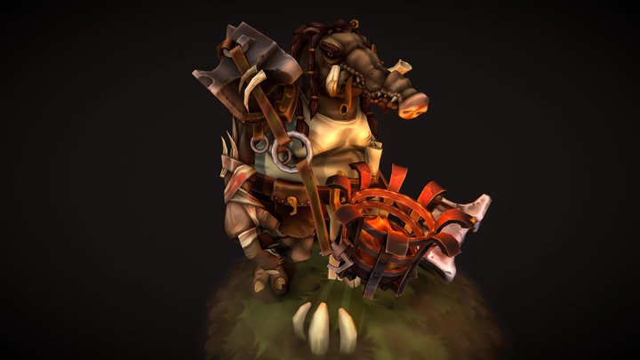 Smoldersnout 3D Model