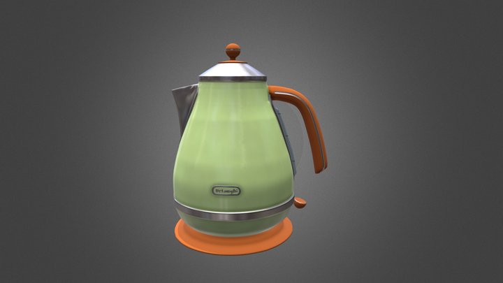 Tea Kettle 3D Model