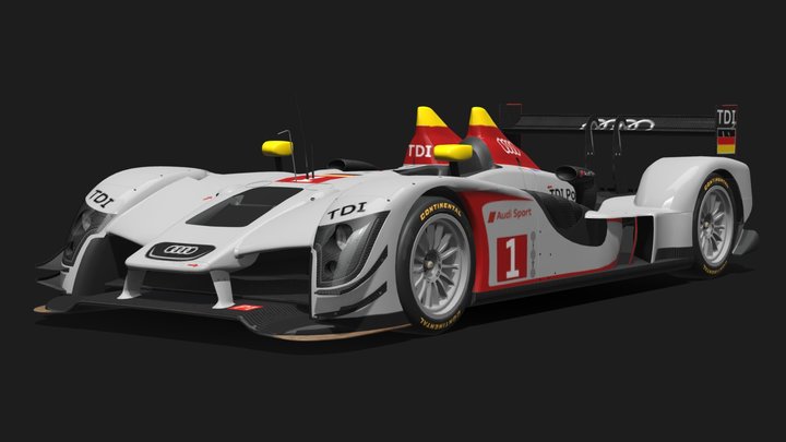 Audi-r15-tdi 3D models - Sketchfab