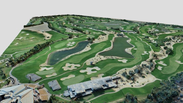 Abu Dhabi Golf Club 3D Model