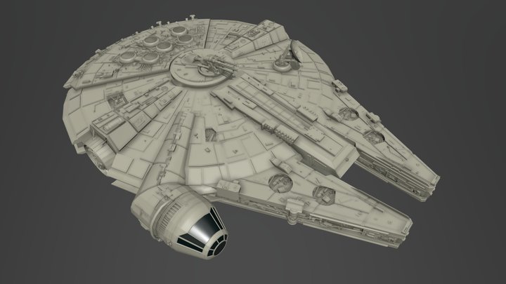 Millenium Falcon 3D model