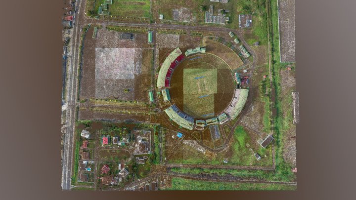 Guyana National Stadium 3D Model