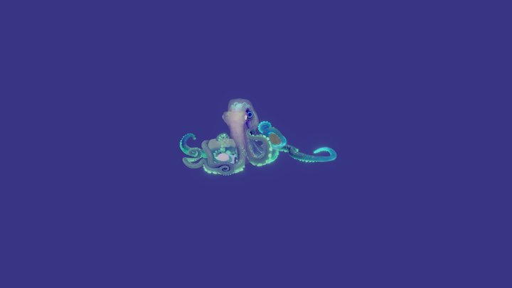 octopus 3D Model