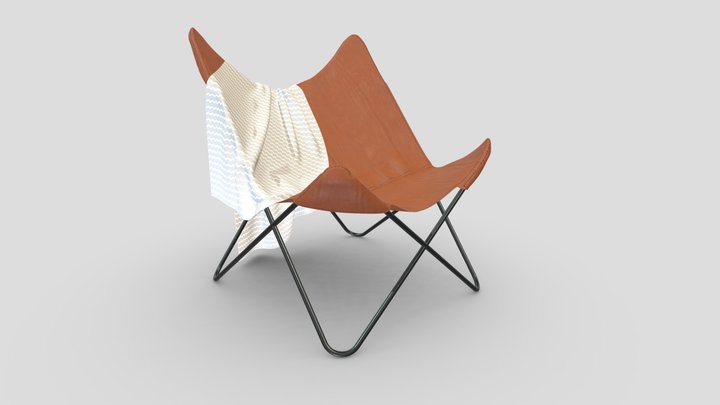Butterfly Chair 3D model 3D Model