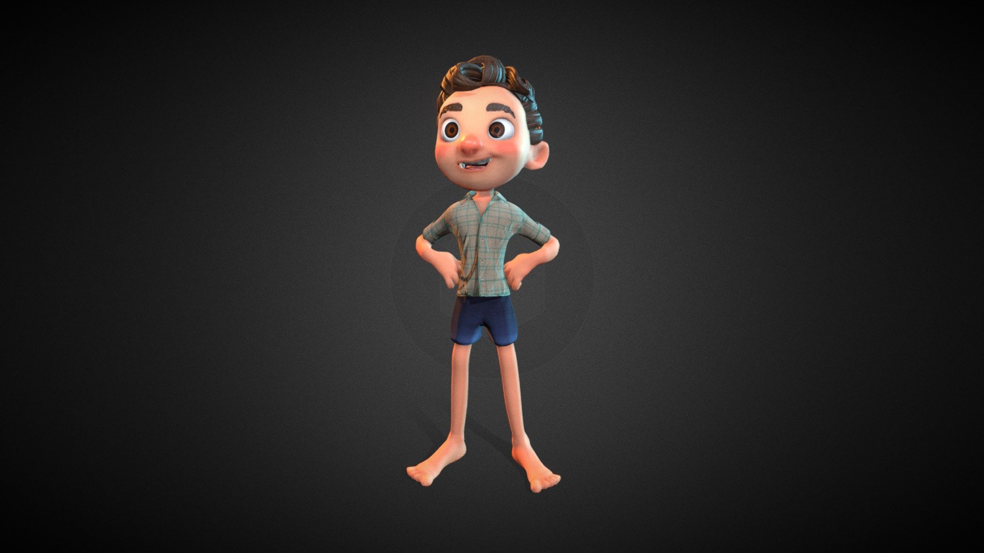 Luca Paguro - Disney Pixar : r/blender