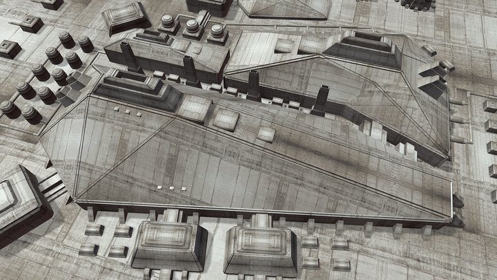 Spice Refinery 3D Model
