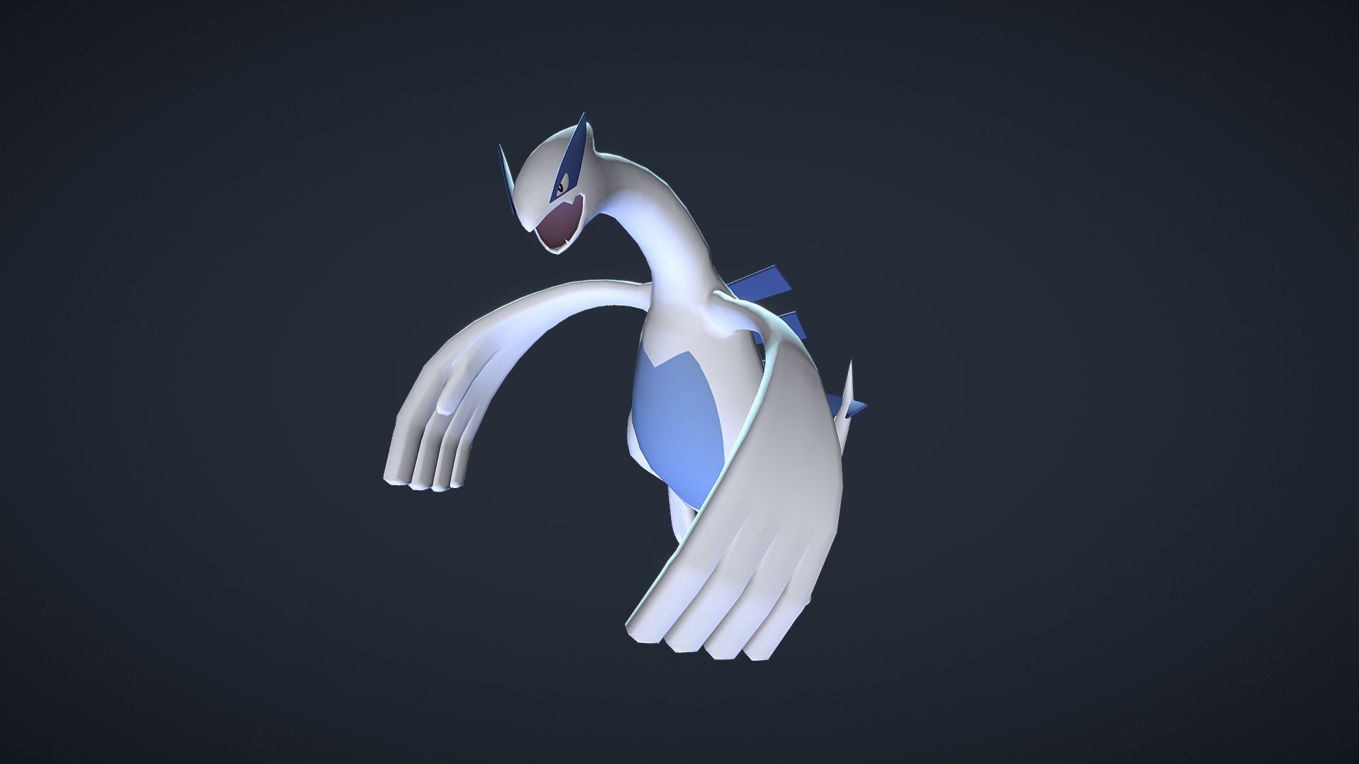 Lugia 3D models - Sketchfab