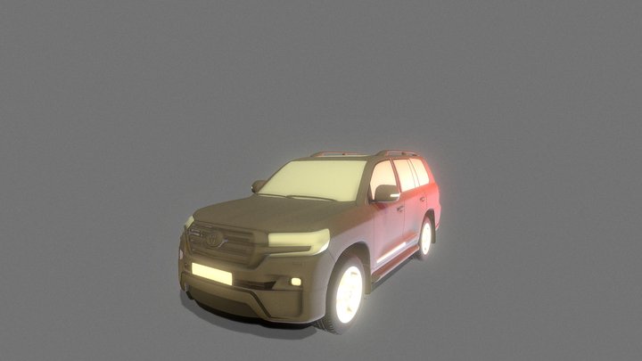 Toyota Land Cruiser 3D Model
